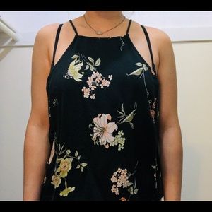a beautiful floral blouse